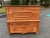 Antique high quality Scandinavian two-piece pine captain's campaign chest with an open compartment and three fitted...