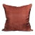 The House of Scalamandré Strie Velvet Pillow, Hibiscus For Sale