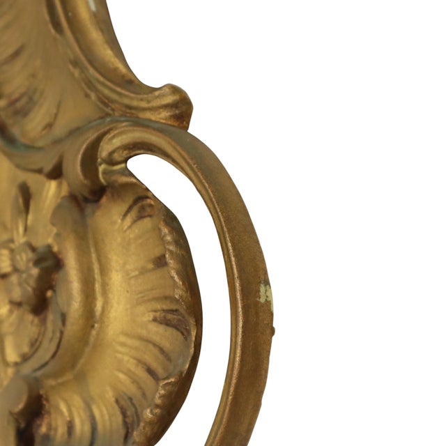 Italian Rococo Style Gilt Crested Mirror, 1960s For Sale - Image 6 of 18