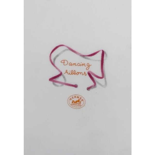 Hermès Ribbons Porcelain Dinner Service from Hermès, Set of 54 For Sale - Image 4 of 6