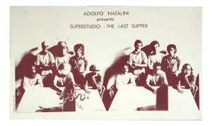 Superstudio, The Last Supper, 1971, Paper