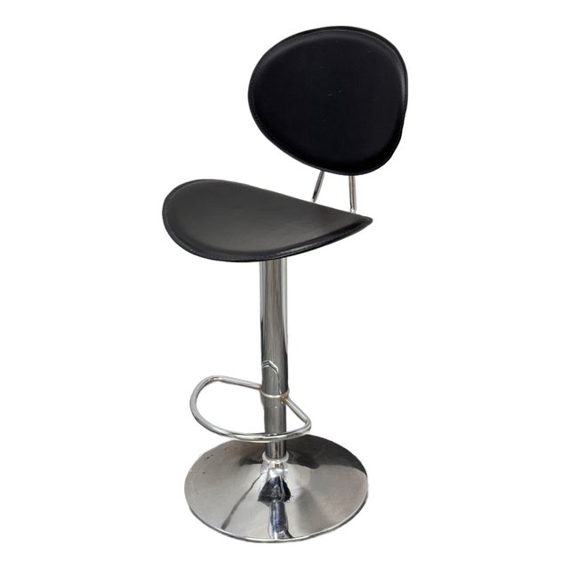 Contemporary Adjustable Swivel Stool For Sale