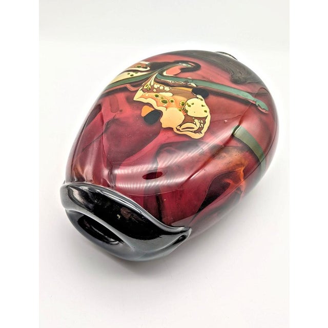 Vintage Sculptural Vase by Robert Pierini, France, 1990 For Sale - Image 4 of 8