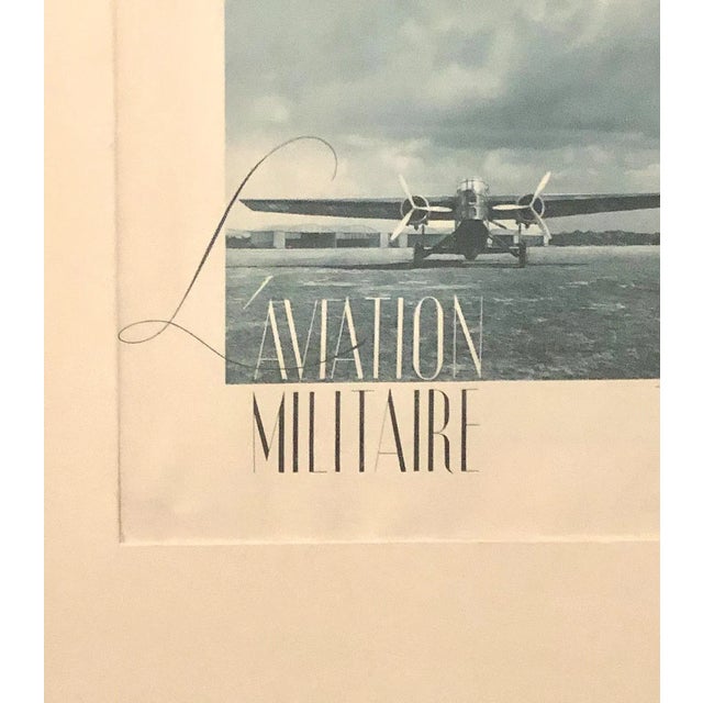 A vintage aviation poster for Aviation Militaire.