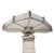 White Mid 20th Century Petitot Monumental 53" Ht Pair of French Modernist Sconces Glass Rod & Nickel Bronze For Sale - Image 8 of 16