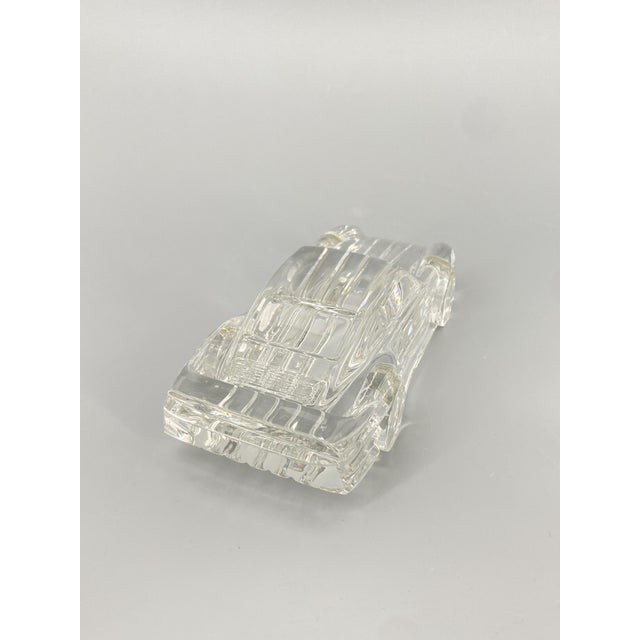 Glass Table Model of a Porsche 911 Sc / 959 Tribute from Riedel For Sale - Image 13 of 18