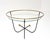 Mid-Century Modern Vintage Steel and Brass Coffee Table from Edward Ihnatowicz, 1950s For Sale - Image 3 of 6