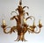 Mid-Century Modern Gilded Metal 6-Light Chandelier by Hans Kögl, 1970s For Sale - Image 3 of 14