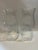 Ribbed Glass Hurricane Shades a Pair For Sale - Image 4 of 7