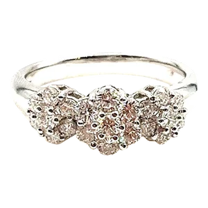 0.97 Ct Diamond Ring Size 6.5