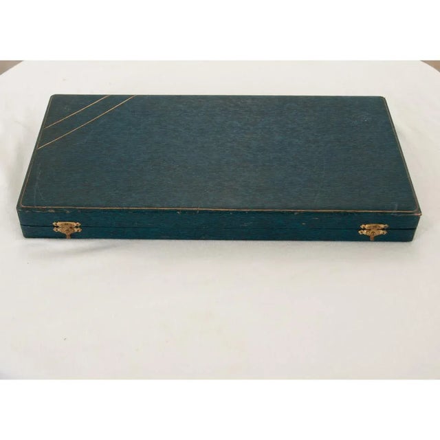 Art Deco French Vintage Boxed Set of Carving and Serving Utensils For Sale - Image 3 of 9