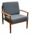 Mid-Century Danish Modern Armchair by Grete Jalk for France & Søn, 1960s For Sale