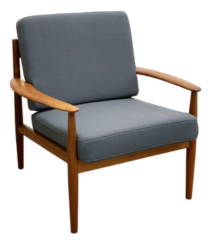Mid-Century Danish Modern Armchair by Grete Jalk for France & Søn, 1960s