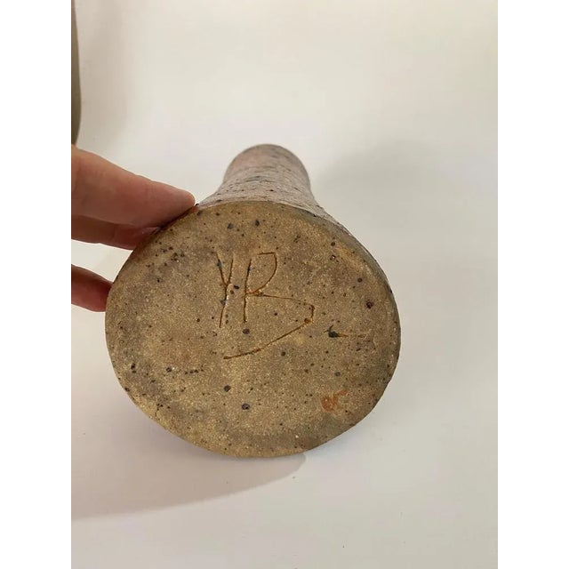 Brown Ceramic Stoneware Vase from La Borne, France, 1960s For Sale - Image 8 of 10