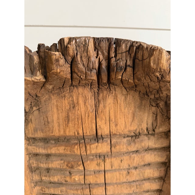 Mexican Rustic Vintage Mexican Wooden Washboard For Sale - Image 3 of 9