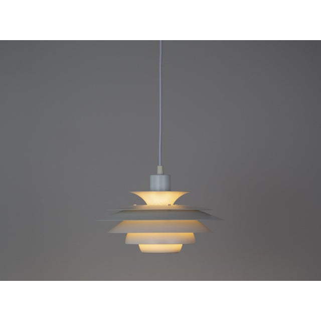 Vintage Danish Dania Lamp by Kurt Wiborg for Jeka, 1980s, Set of 2 For Sale - Image 3 of 13