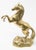 Solid Brass Raring Horse Figure For Sale - Image 9 of 13