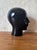 Ceramic Vintage Black Ceramic Mannequin Display Head from Royal Crown Holland, 1970s For Sale - Image 7 of 8
