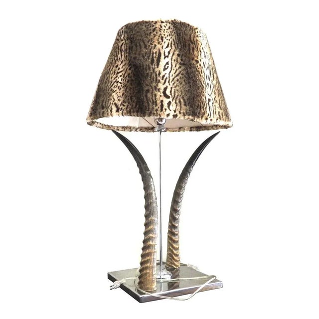 Vintage Maculata Table Lamp, 1980s For Sale - Image 4 of 4