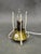 Metal Mid-Century Glass Table Lamp from Zukov, Czech, 1960s For Sale - Image 7 of 12