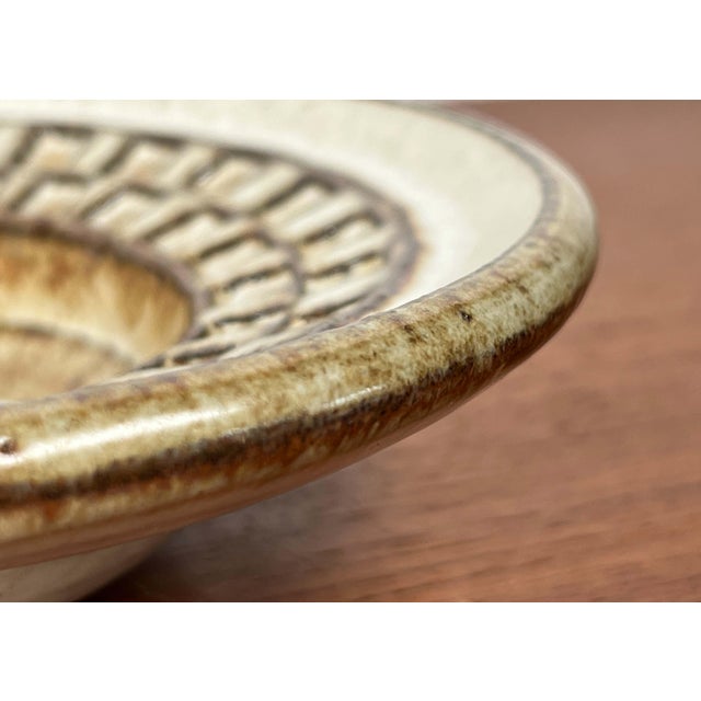 Mid-Century Modern Danish Studio Pottery Bowl from Søholm, 1960s For Sale - Image 12 of 18