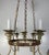 Melissa Levinson Miamar Twelve-Light Wrought Iron Chandelier With Gilt Finish For Sale - Image 4 of 9