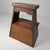 Brown Vintage Japanese Wooden Fumidai Step Stool with Storage Compartment, 1950s For Sale - Image 8 of 10