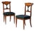 Pair of Neoclassical Chairs, Southern Germany, circa 1815 For Sale
