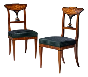 Pair of Neoclassical Chairs, Southern Germany, circa 1815