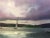 2010s Sailing Under Purple Skies Original Oil Painting by David Beynon Pena For Sale - Image 5 of 6