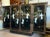 Mid Century Asian Folding Bar Cart & Cabinet For Sale In West Palm - Image 6 of 12