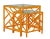 David Francis Chippendale Nesting Tables - Orange For Sale - Image 4 of 7