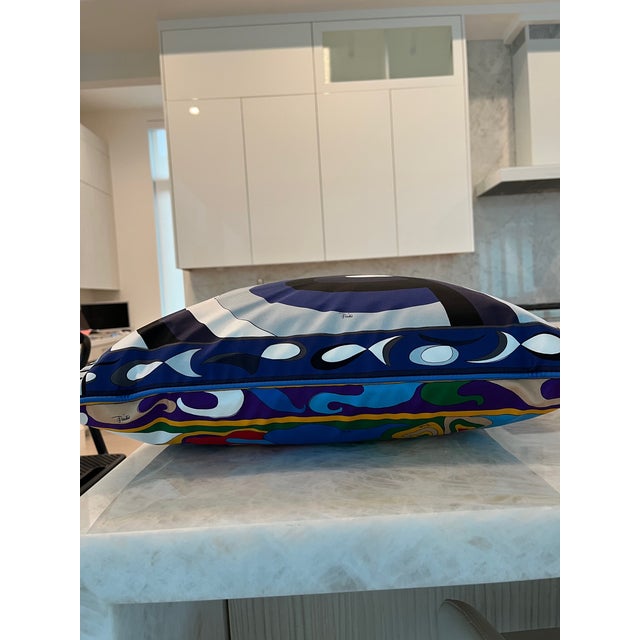 Pucci 3 Pucci Orchidee and Iride-Print Cushions (52cm X 52cm 20.5" X 20.5") For Sale - Image 4 of 7