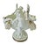 Victorian 19th Century Moore Brothers English Porcelain Cactus Flower Double Cherub Centerpiece For Sale - Image 3 of 11
