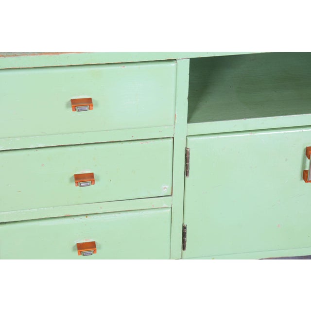 Art Deco Small Cabinet in Spruce, Czech, 1920s For Sale - Image 3 of 11