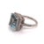 Diamond Aquamarine Ring 14k Gold 6.25 TCW Certified For Sale In New York - Image 6 of 13