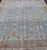 Brown, blue, and taupe geometric Persian Tabriz rug, rug SUS-1908-22, country of origin / type: Iran / Tabriz, circa 1920...