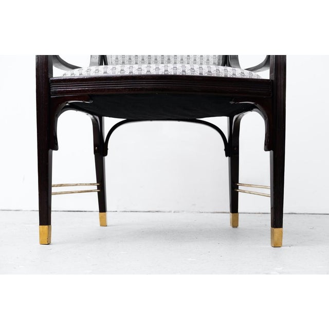 Art Nouveau Armchairs by Otto Wagner for Jacob & Josef Kohn, Vienna, 1902, Set of 2 For Sale - Image 12 of 18