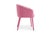 Dining Chair in Pink Velvet with Pink Legs. The Utopía Dining Chair brings wild imagination to life, combining bold design...