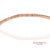 14k (585) Solid Rose Gold Flexible Natural Diamond Bangle Tennis Bracelet For Sale - Image 9 of 12
