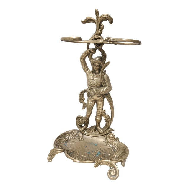 Modern Cane Umbrella Stand, 1930 For Sale