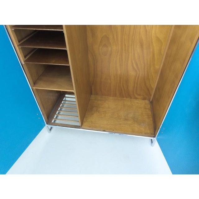 Bauhaus Tubular Steel B 101 Wardrobe by Hermann John Hagemann for Thonet, 1930s For Sale - Image 12 of 16