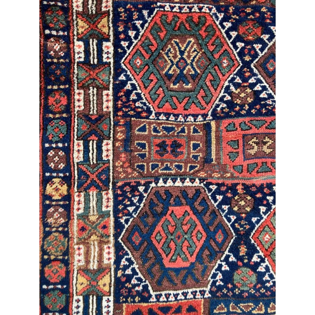 Antique Kurdish Rug, 1890s For Sale - Image 13 of 18