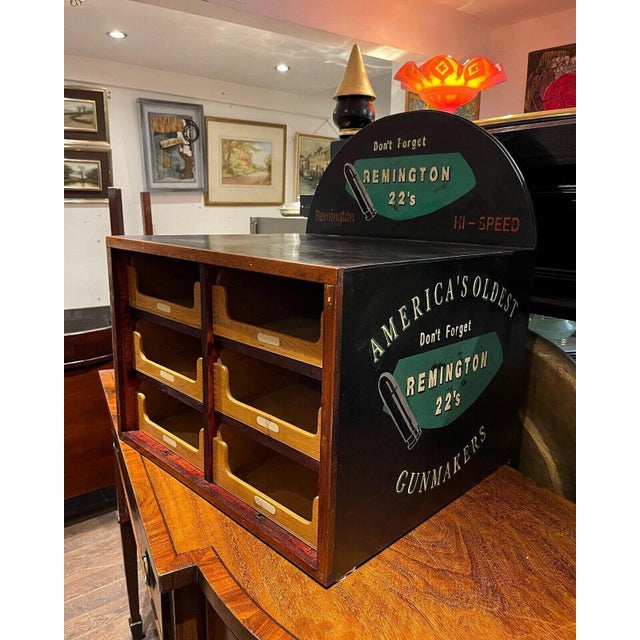 Large Advertising Cabinet with Pull-Out Drawers For Sale - Image 5 of 18