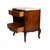 Early 20th Century Antique French Provincial Walnut Two‑Drawer Nightstand With Marble Top For Sale - Image 5 of 12