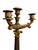 Hollywood Regency French Empire Gilt Bronze Candelabras, Set of 2 For Sale - Image 3 of 9