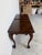 Hollywood Regency Pair of Vintage Georgian Style Mahogany Wooden Nightstands With Carved Claw Feet For Sale - Image 3 of 17