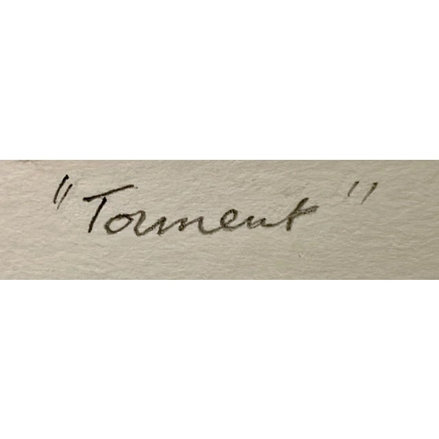 1990s Christian Tuempling Torment 1997 Black and White Photograph Signed For Sale - Image 5 of 6