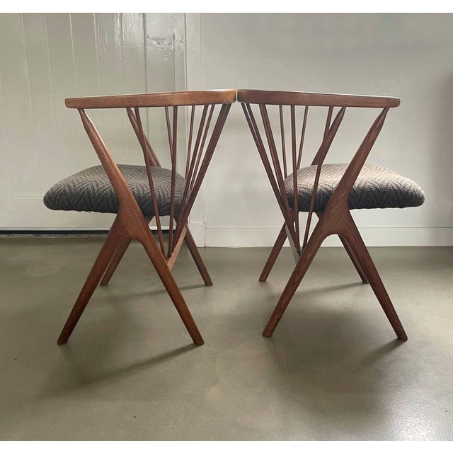 Set of No. 8 Chairs by Helge Sibast for Sibast, 1950s For Sale - Image 3 of 12