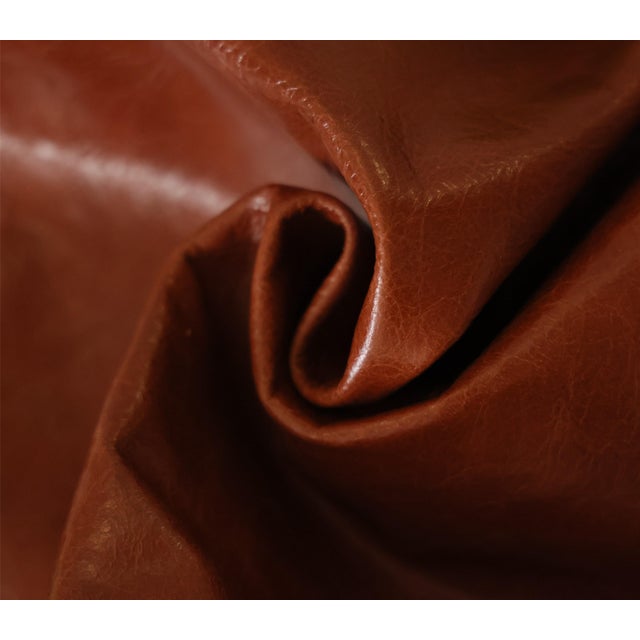 Timeless, refined, and exceptionally crafted, this 18 x 18 inch genuine leather throw pillow is designed for interiors...